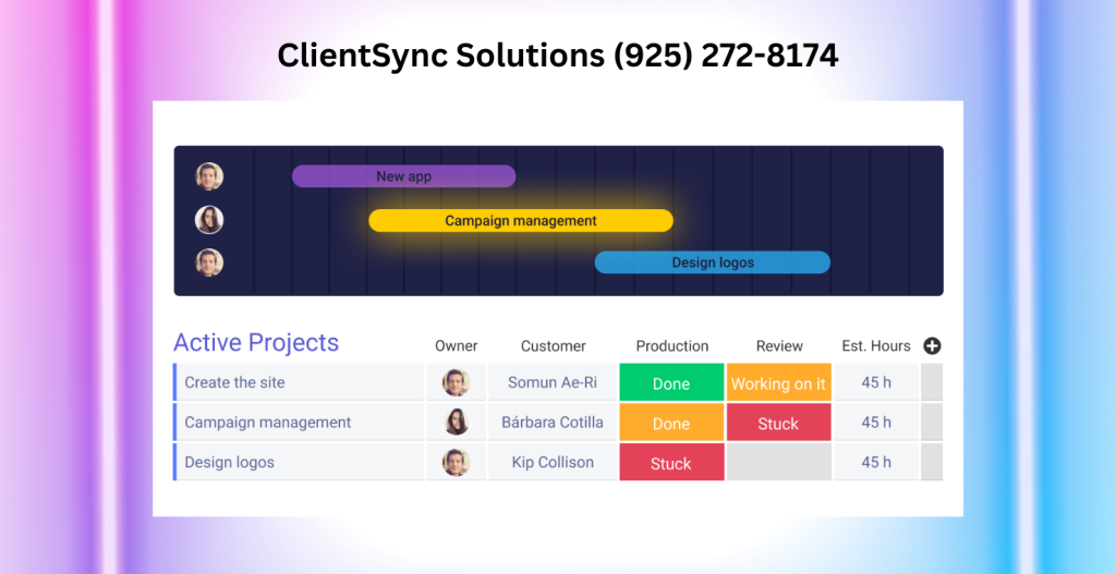 Monday.com Project Management Choose Your Widgets